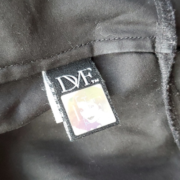 Diane Von Furstenberg Vern Wrap Dress Black - Picture 8 of 8